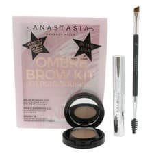Image of Anastasia Beverly Hills Eyebrow Powder Brow Gel Ombre Brow Kit Soft Brown ABH