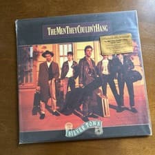 Image of THE MEN THEY COULDN'T HANG Silver Town FLAMING ORANGE SWIRL VINYL 427/500 NEW