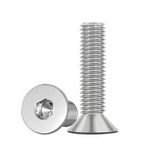 Image of UNF SOCKET COUNTERSUNK SCREWS HIGH TENSILE ALLEN BOLTS A2SS 2-3/8 3/16"-2"