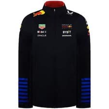 Image of Red Bull Racing F1 Team 2024 Zip Up Unisex Navy Softshell Jacket TU5286_190