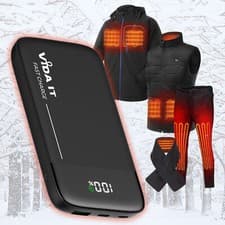 Image of Long Lasting Power Bank for Heated Vest Gilet Clothing Battery Pack USB Charger