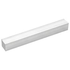 Image of Square Aluminum Flat Bar 1" 25mm Thickness 1" Width 8" 203mm Length