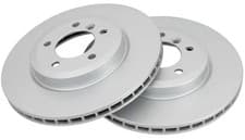 Image of 2x Brake disc Vented 17025 A.B.S. for BMW 3 3 Touring 3 Convertible 3 Coupe