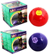 Image of Likit Snak-A-Ball Horse Pony Toy Treat Play Ball Boredom Breaker