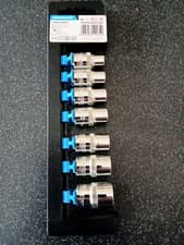 Image of SILVERLINE SOCKET SET 1/2 INCH DRIVE 6PT METRIC 7PC