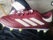 Image of Kids Adidas Copa Pure 2 League Football Boots New Red Burgundy