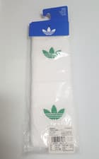 Image of adidas Tennis Wristbands White Green Unisex Band 2pcs JW8534