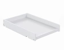 Image of Obaby Space Saver Cot Top Changer - White