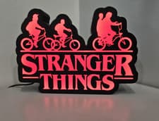 Image of Stranger Things Light Night Light, Unique Gift for Fans Netflix Usb Stranger Th