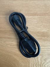 Image of Power Extension Cable - IEC C14 Male Plug to C19 Female Socket 1.0m Black 1.5mm2