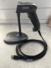 Image of Honeywell Voyager XP 1470g 2D Barcode Scanner USB Kit 1470G2D-2USB-1-R Stand NEW