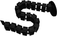 Image of FLEXISPOT CMP017 Deluxe Cable Spine 128 cm Cable Management Sleeves Wires Cab...