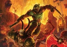 Image of Doom Eternal Poster Print Gaming Picture A1 A2 A3 Game Art PS4 Xbox One PS5 PC.