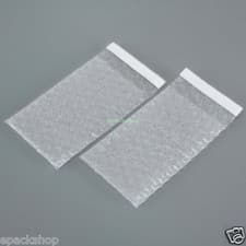 Image of Clear Self Seal Bubble Cushioning Envelopes Packing Bag 4" x 6"_105 x155+20mm