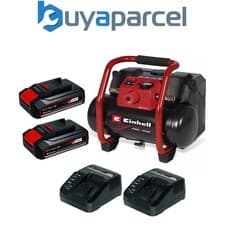 Image of Einhell TE-AC 36/150 Li OF-Solo PXC Cordless Air Compressor 2x 18v 36V 2 x 2.5ah