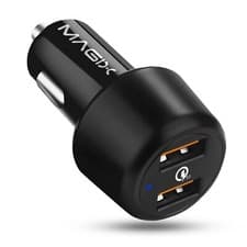 Image of 36W Car Charger Dual USB-A port QC 3.0 (18W x 2)