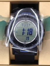 Image of CASIO PRO TREK PRW-35Y-2JF Climber Triple Sensor Digital Solar Atomic Blue Watch