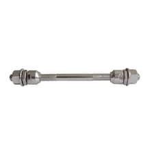 Image of Steel Wheel Axle MTB Solid 140x3/8 Front Balls 305540410 MV-TEK Axles