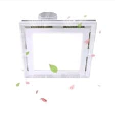 Image of Bathroom Extractor Fan with Light 100mm, 4 Bathroom Fan Bathroom Extractor...