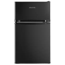 Image of electriQ 80 Litre Under Counter Freestanding Fridge Freezer - Black eiQUFFB