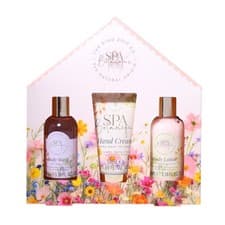 Image of The Kind Edit Co. Spa Botanique Blissful Bathe Gift Set 100ml Body Wash + 50ml H