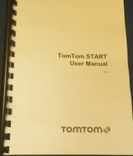 Image of TOM TOM START 62 SAT NAV FULLY PRINTED INSTRUCTION MANUAL USER GUIDE 97 PAGES A4