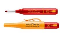 Image of Pica BIG Ink Deep Hole Permanent Marker Pen XL, Red - 170-40