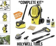 Image of Kärcher K5 Classic Pressure Washer 145bar Power Jet Wash Patio Garden Car Drive
