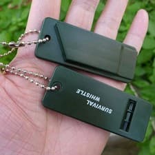 Image of Survival Whistle Super Loud Emergency Distress Whistle for Camping Hiking