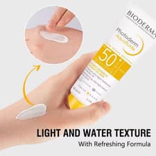 Image of Bioderma Photoderm Aquafluide SPF 50+ Daily Face Sunscreen for Sensitive Skin 40