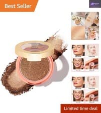 Image of Radiant Shimmer Blush Palette - Medium Coverage & Sweat-Resistant Beauty