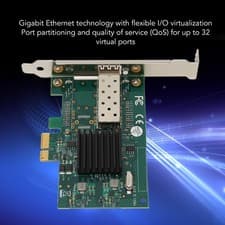 Image of ⁺PCIe X1 Single SFP Port Network Card 1000Mbps LC Port PCI Express Ethernet LAN
