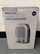 Image of Pro Breeze Premium Dehumidifier 1500ml White