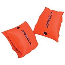 Image of Arm Bands Speedo Sea Squad Start Swimming Pair Orange 2-6 Years 30kgs Max New