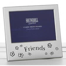 Image of Friends Silver Photo Picture Frame Friendship Day Birthday Christmas Gift 5 x3.5