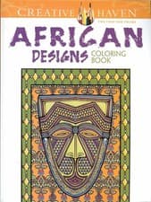 Image of African Designs - A Creative Haven Adult Coloring Book from Dover Publications