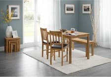 Image of Julian Bowen Coxmoor Oiled Oak Rectangular Dining Table