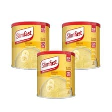 Image of Slimfast Powder Tin Banana 365G X 3 Weight Loss Diet Meal Replacement