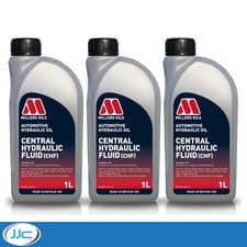 Image of 3 x 1L - Millers Oils Central Hydraulic Fluid (CHF) - Anti Corrosion / Long Life