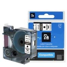 Image of Label Tape Dymo D1 12mm 45013 49013 43613 48503 6/9/12/19/24mm LabelManager 160