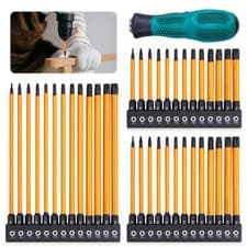 Image of 14Pcs 75/100/150mm Impact Torx Bit Set With Screwdriver handle T5-T40 Star Screw