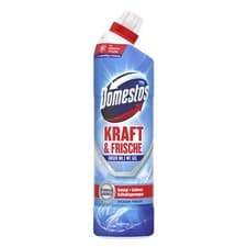 Image of 12× Domestos Toilet Cleaner Limescale Remover Toilet 750 Ml Ocean Fresh