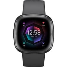 Image of Fitbit CMS Waterproof Smart Watch S/L Shadow Grey/Graphite Aluminium Case