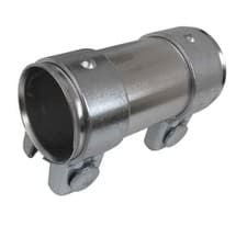 Image of Exhaust Pipe Connector 56mm to 60.5mm x 125mm Tube Clamp Coupler Adaptor Sleeve