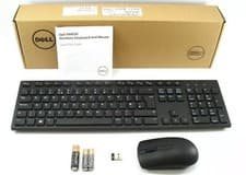 Image of Dell Wireless Keyboard & Mouse Set UK QWERTY Layout Black KM636-BS-UK