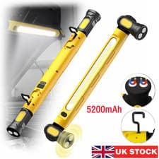 Image of LED Work Light 3000LM Bright 3 Modes Magnetic Underhood Work Light Bar 5200mAh
