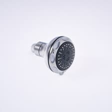 Image of Aqualisa 235012 Hydramax 3-Spray Pattern Fixed Shower Head - Chrome