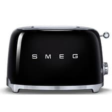 Image of SMEG 50'S RETRO STYLE 2 SLICE TOASTER IN BLACK