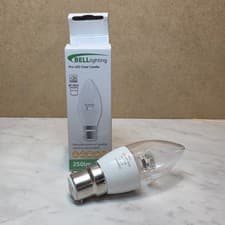 Image of BELL Lighting 05138 LED Candle Bulb BC/B22 4W 250lm Warm White Dimmable