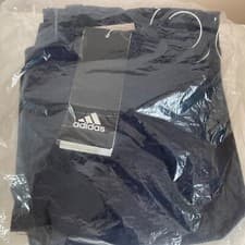 Image of 'ADIDAS' BRAND NEW NAVY LEGGINGS-WHITE LOGO-SEALED&TAGS-AGE:9/10 YEARS-FREE POST